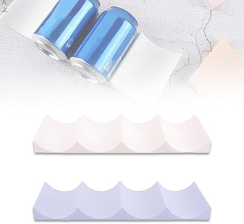 2 Pièces Range Bouteille Frigo, Rangement Bouteille Frigo, Porte Bouteille Vin, Support Bouteille Vin, Étagère à Vin en Plastique Jusqu’à 10 Bouteilles, pour Réfrigérateur, Comptoir, Garde-Manger - Nail Gallerys