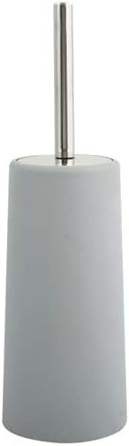 MSV Brosse WC avec Support PP & INOX Gris - Nail Gallerys