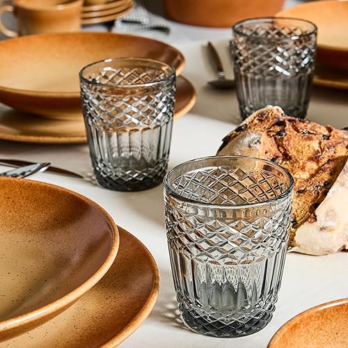Tognana Claire, lot de 3 verres 300 cc, verre, gris - Nail Gallerys