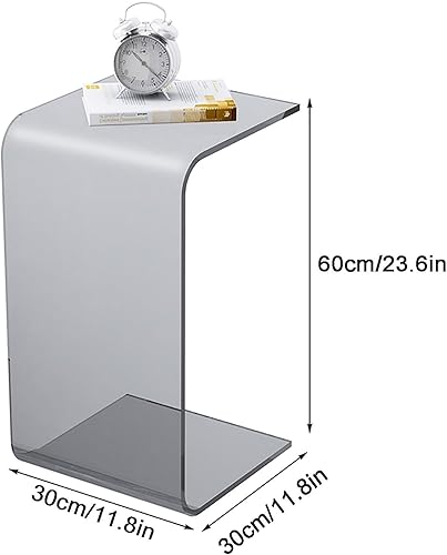 MKYOKO Table D'Appoint en Forme De C - Nail Gallerys