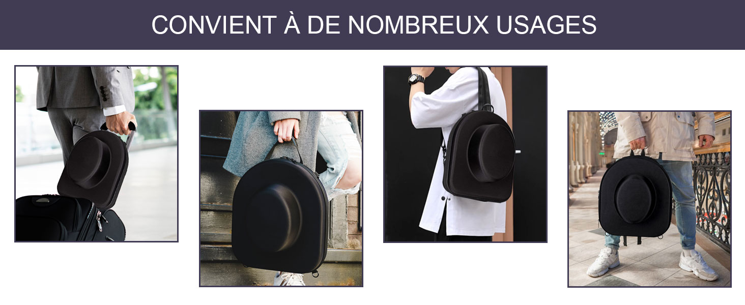 Étui Rigide pour Chapeaux