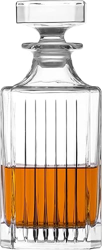 Diamond Whisky Collection Broadway Carafe à décanter en cristal 750 ml Coffret cadeau - Nail Gallerys