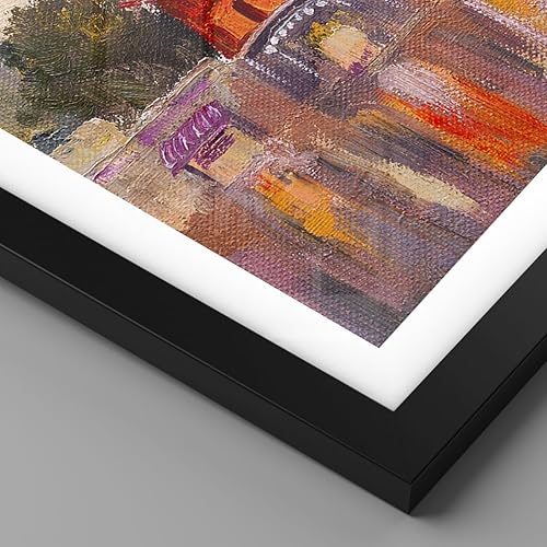 ARTTOR Affiche Decoration Murale Moderne Poster sans Cadre 40x50cm Paris Ventilateur Moulin Rouge Deco Affiches Murales Wall Art Design Tableau Decoration Salon Chambre Cuisine Decor P2XPA40x50-5216 - Nail Gallerys