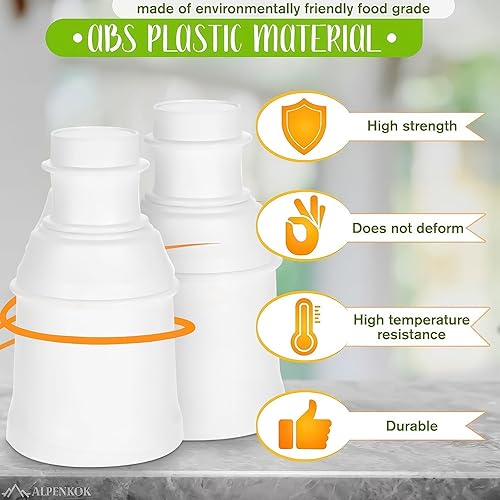 Guyode 2pcs Moule Onigiri Polyvalent Réutilisable, Moule a Sushi pour arancini DIY Appareil a Sushi aux Boulettes de Riz, Boulettes Frites Viande Outils de Cuisine (Cône + Rond) - Nail Gallerys