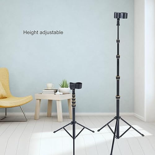 Support de Sèche-cheveux, Support de Trépied Mains Libres pour Sèche-cheveux, Support de Sol Pliable pour Sèche-cheveux avec Clips, Support de Sèche-cheveux à Hauteur Réglable de - Nail Gallerys