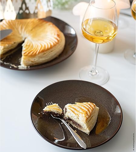 Médard de Noblat Feeling Bronze - Coffret 6 assiettes dessert - Nail Gallerys