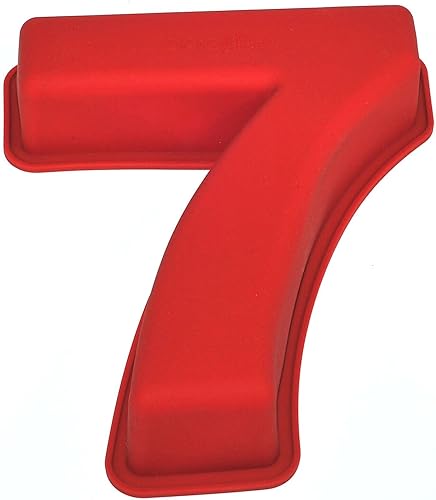 Selecto Bake Grand moule à gâteau en silicone en forme de chiffre 70 pour 70e anniversaire de mariage 7 0 - Nail Gallerys