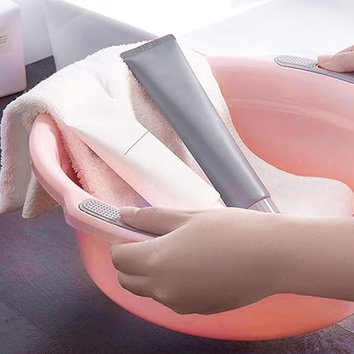 Bassin de Lavage en Plastique épaissi Le Bassin de Lavage avec Double poignées Non glissées à Glisser pour Plats Lavage à Pied Baignoire empilable pour la Maison ou Les logements étudiants (Grand), l - Nail Gallerys