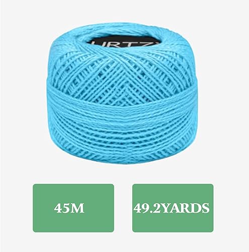 16 Pièces Fil de Broderie de Fil de Crochet Coloré Fils de Soie de Point de Croix pour Les Fournitures de Couture au Crochet - Nail Gallerys