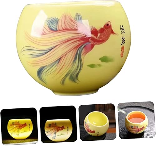 PRETYZOOM Tasse à Thé Céramique Tasse De Dégustation Chinoise Vaisselle Élégante Pour Cérémonie Du Thé Idéale Pour Accueillir Invités Et Moments Famille - Nail Gallerys