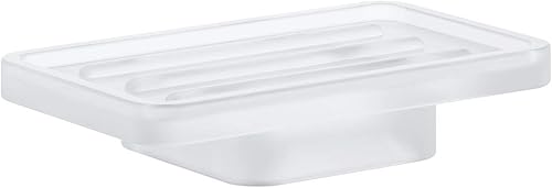 GROHE 40806000 Selection Cube Porte-savon, Blanc - Nail Gallerys