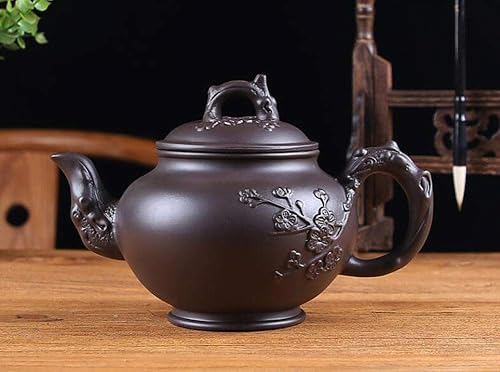 Maya Star Théière chinoise faite à la main en argile violette Yixing, grande capacité, Kongfu pour la maison A02 - Nail Gallerys