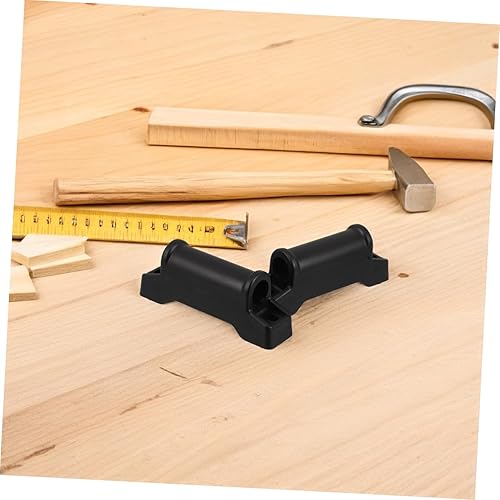 SOLUSTRE 2 Pièces Accessoires De Pieds Inclinables Fixation Repose-Pieds De Chaise Curseur De Repose-Pieds pour Chaise De Jeu Curseurs De Repose-Pieds De Chaise Plastique Black - Nail Gallerys