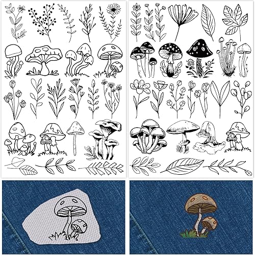 craspire Motifs de Broderie Hydrosolubles Transferts de Motifs d'oiseaux Papier de Broderie Lavable Broderies à Déchirer Stabilisateurs à Coller et à Coudre Coutures Faites à la Main pour Cadeaux Sac - Nail Gallerys