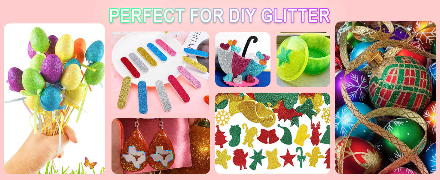 poudre de paillettes ultra fine