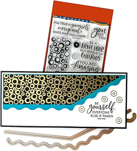 Matrices de découpe en métal ondulées pour la fabrication de cartes, le scrapbooking, les cercles et les cœurs en métal pour travaux manuelsles travaux manuels,les fournitures de scrapbooking - Nail Gallerys