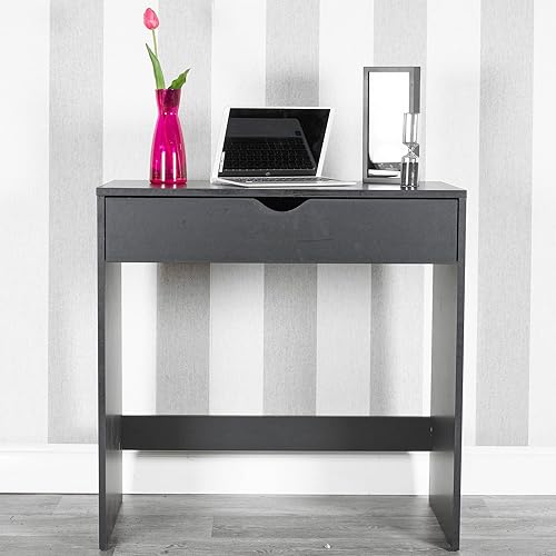 Urbn-Living Petit bureau en bois avec 1 tiroir - Nail Gallerys