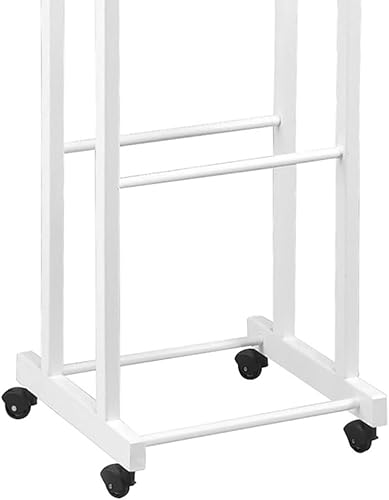 AltoBuy Vitalis - Valet de Nuit Blanc sur roulettes - Nail Gallerys