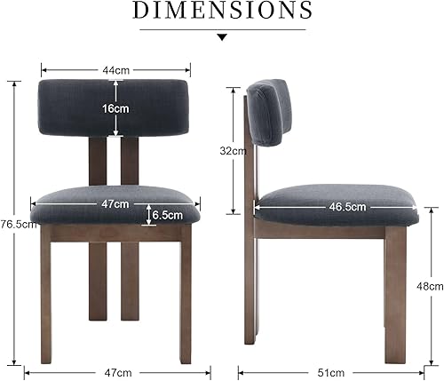 chairus Chaise Bois de Salle à Manger Lot de 4, Chaises de Cuisine sans Accoudoirs, Chaise Rembourrée en Velours pour Salon, Salle de Séjour, Vert-4 - Nail Gallerys