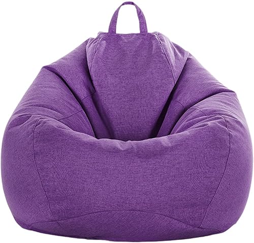 Odot Pouf Poire sans Remplissage, Couleur Unie Doux Pouf, Pouf Salon Chambre pour Adolescente und Adulte, Confortable Fauteuil Pouf, Polyvalent Housse Pouf Poire (L(90x110cm),Beige) - Nail Gallerys