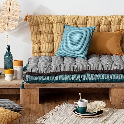 Atmosphera - Matelas de Sol Otto Bleu Canard 60x120 cm - Nail Gallerys