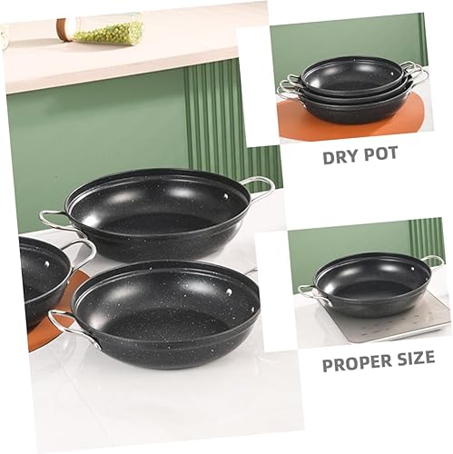 LAPYAPPE Casserole Acier Inoxydable Avec Poignées Doubles Idéale Pour Plats Variés Compris Fruits De Mer Et Fondue Facile à Nettoyer Et Parfaite Pour Repas Famille - Nail Gallerys