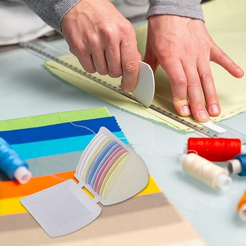 Craies de couture pour tailleurs – Crayons à craie de couture | Triangle de craie de couture | Outil de marquage pour tissu effaçable en forme de triangle | Accessoires de matelassage, outil de - Nail Gallerys