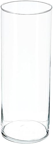 Atmosphera - Vase Cylindre - Verre - H40cm - Nail Gallerys