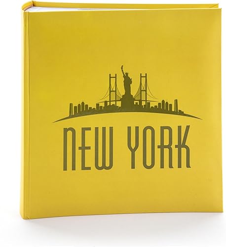 Kenro City Series Memo Photo Album, New York Skyline Design, for 200 Photos 6x4' - NY101 - Nail Gallerys