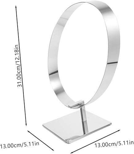 Cabilock Support Ceinture Inoxydable Étagère de Rangement pour Ceintures Présentoir pour Magasins Supermarchés Centres Exposition - Nail Gallerys