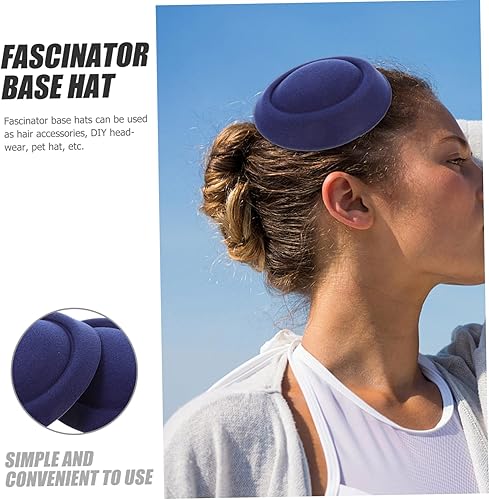 WESIEVYA 8pièces Chapeau Pillbox Base Fascinator pour Femmes Accessoires Cheveux DIY Chapeaux De Petite Hôtesse Matériaux Et Fournitures Artisanales pour Décoration Et Coiffure - Nail Gallerys