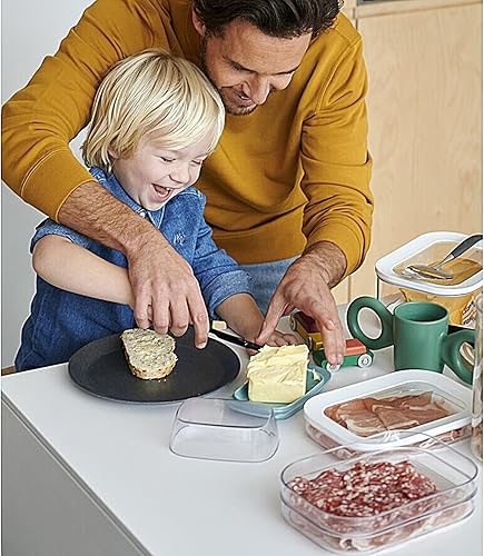 Mepal – Boîte à fromage Modula – Nordic green – capacité 2000 ml – boîte de conservation spéciale réfrigérateur pour fromages et fromage en tranches – avec plateau anti condensation - Nail Gallerys