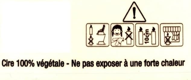 Bougie de neuvaine Saint Pérégrin 100 % végétale blanche - Nail Gallerys