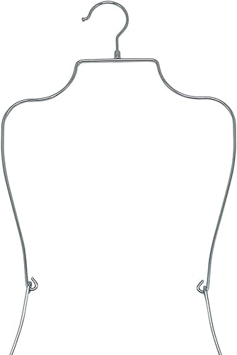 LOVIVER Cintre de maillot de bain, cintre de Lingerie, présentoir de maillot de bain, cintre de Bikini, présentoir de forme du corps, accessoires pour adultes, Argent - Nail Gallerys