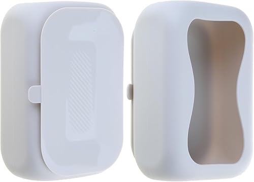 Boîte de rangement à mouchoirs avec ventouse pour serviettes en papier et lingettes humides - Porte-serviettes en silicone - Nail Gallerys