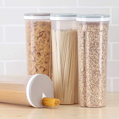 AOI 1 pièce Boîte de rangement pour nouilles pour spaghetti, pâtes, contenants, céréales, collations, contenants de stockage, contenants à grains 4,1 * 11,3 pouces couleur au hasard - Nail Gallerys