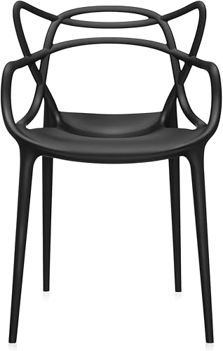 Kartell Masters, Chaise, Noir, Lot de 4 - Nail Gallerys