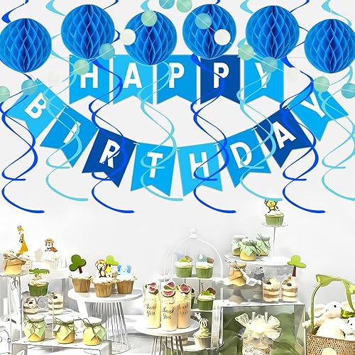 ODIWEN Bannière Joyeux Anniversaire pour Fête, Décorations de Fête d'Anniversaires Party pour Enfants Adultes, Décoration Anniversaire, Banderole Joyeux Anniversaire, Happy Birthday Banner - Nail Gallerys