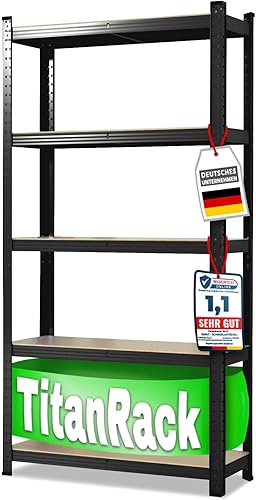 casa pura Étagère galvanisée pour charges lourdes 180 x 90 x 60 cm | Étagère enfichable, étagère de rangement, système d'emboîtement à monter sans outils - Nail Gallerys