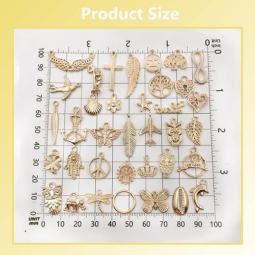 Lot de 100 marqueurs pour boissons - Pour verres à vin - Avec 50 extrémités de boucle pour vin, cocktail, champagne, fête de dégustation, faveurs - Doré, Métal - Nail Gallerys