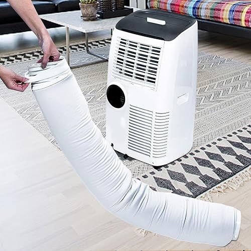 Couper à l'isolation du tuyau AC - Couvercle du tuyau du climatiseur | Enveloppe à l'épreuve des poussières isolée, bouclier protecteur réglable, garde thermique portable, fournitures de gaine - Nail Gallerys