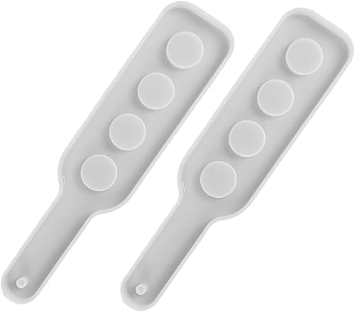 NUOBESTY Moule Pour Plateau À Shot En Résine Époxy Plateau De Service Polyvalent Moule De Fabrication De Plateau De Service Conception Simple - Nail Gallerys