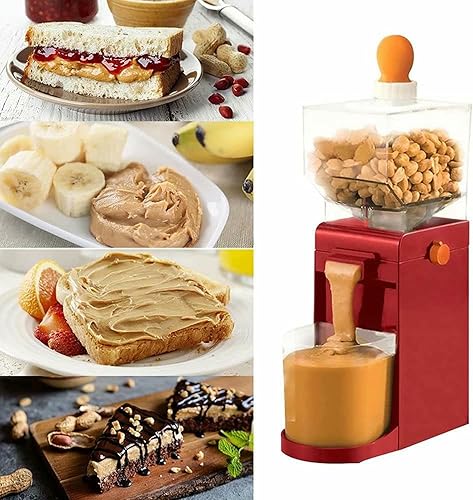 BGVYFXEZ Machine à Beurre de cacahuète, Broyage Électrique Robot Culinaire, Mini broyeur d'arachides - Nail Gallerys