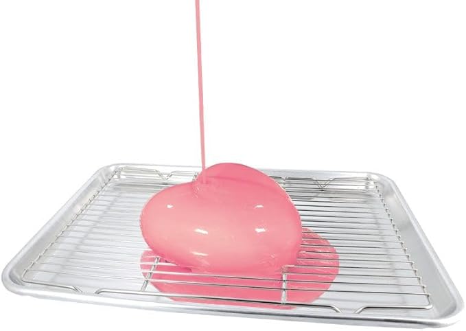 Kit de glaçage grille + bac 45 x 33 cm - Nail Gallerys