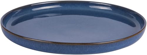 Table Passion - Assiette à dessert Uno Bleu Cobalt 22 cm (lot de 6) - Nail Gallerys