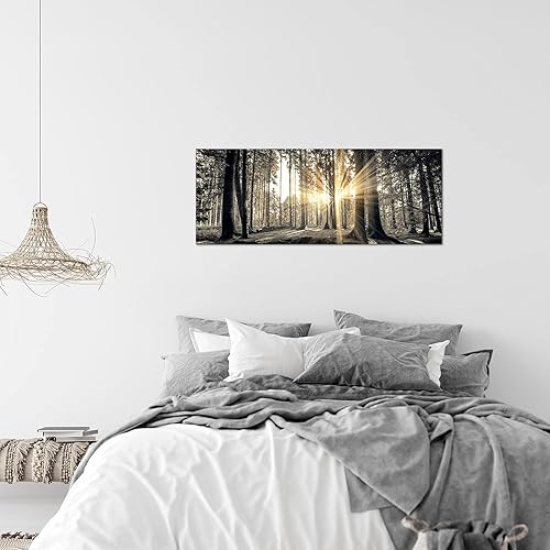 Runa Art Peinture Forêt Naturelle Impression sur Toile intissee Decoration Murale Salon Chambre 026456a - Nail Gallerys