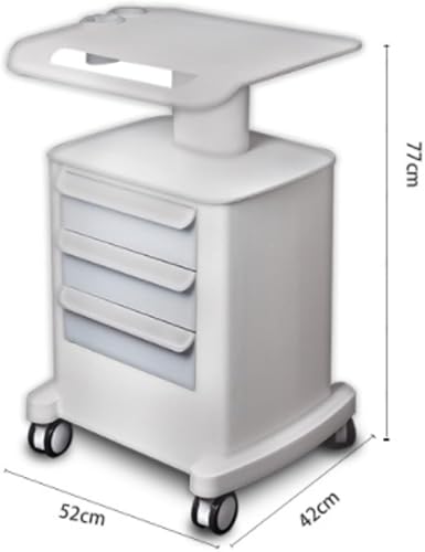 MEIZHITU Chariot De Plateau De Salon pour Salo Chariot À Instruments De Beauté Chariot Mobile Chariot À Outils Portable Chariot De Coiffure Adapté Aux Salons - Nail Gallerys