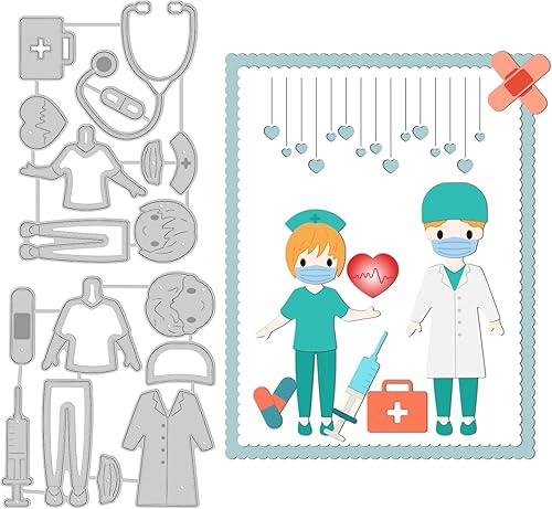 GLOBLELAND 7pcs Matrices de Découpe Tribales Africaines Figurines en Métal Visages Tribaux Découpes Pochoirs de Gaufrage Modèle pour la Fabrication de Cartes en Papier Décoration DIY Scrapbooking - Nail Gallerys