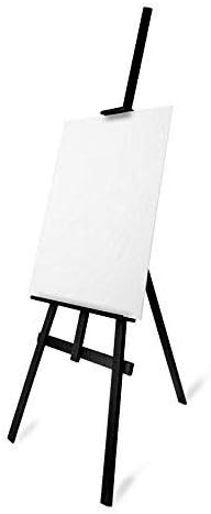 Chevalet de studio (1800 mm de haut) - Bois de pin - Toile - Support - Noir - Nail Gallerys