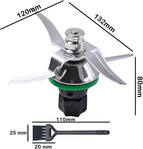 GIONAR Coupe-légumes pour Vorwerk Thermomix TM5 et TM6, pièces de rechange pour robot de cuisine Thermomix en acier inoxydable, pièces de rechange ultra tranchantes pour coupe-légumes et plus encore - Nail Gallerys